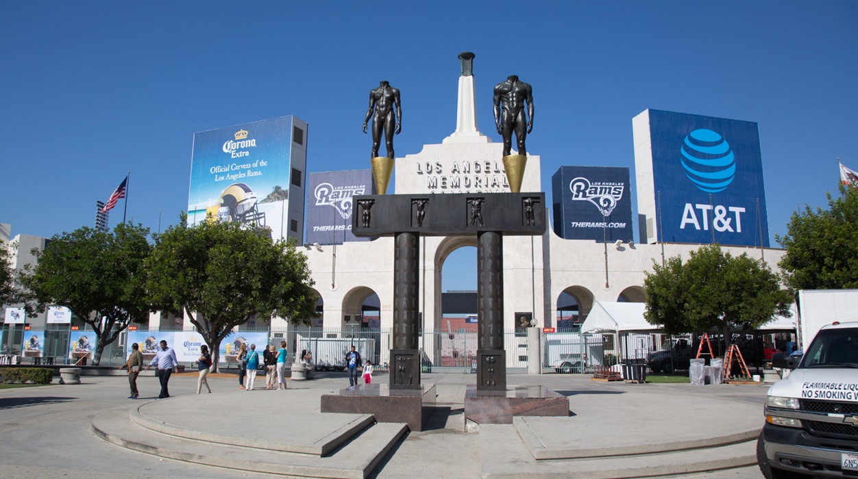 Football stadium