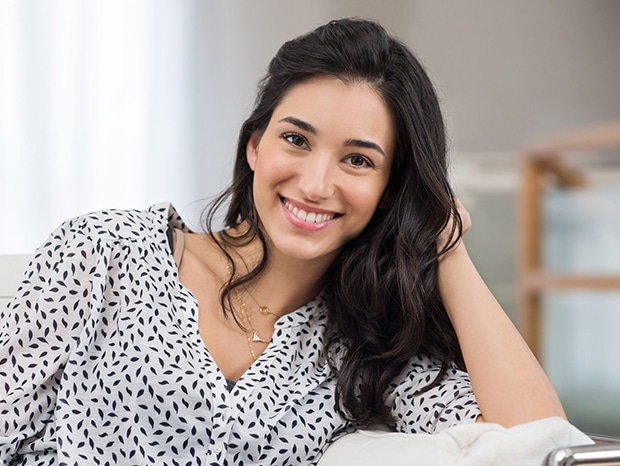 woman wonders about veneers in Beverly Hills