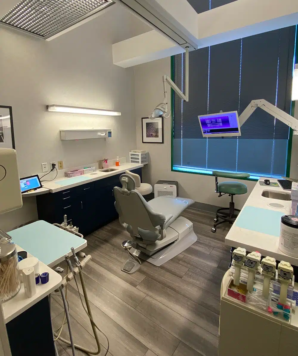 Dental office entry