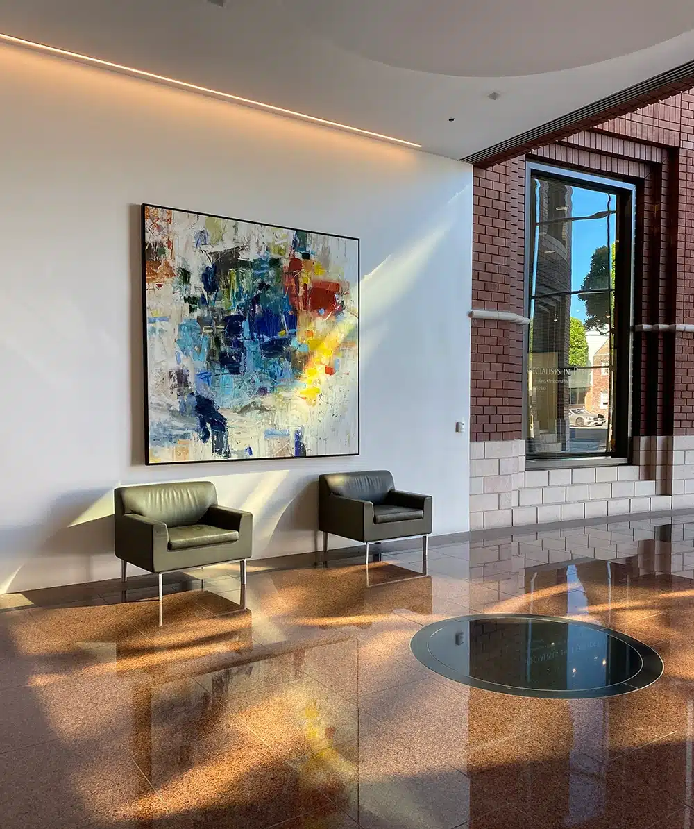 Dental office entry