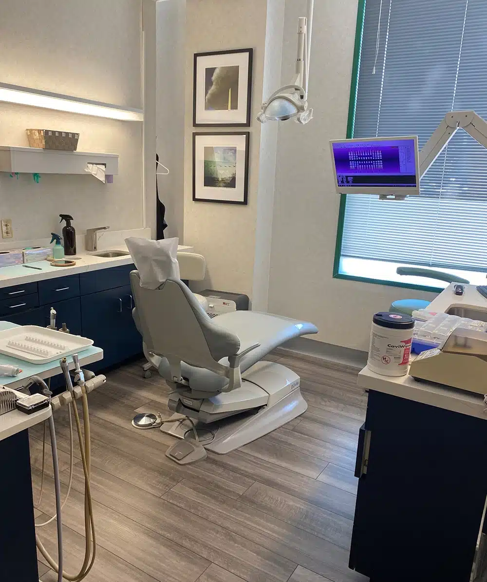 Dental office entry