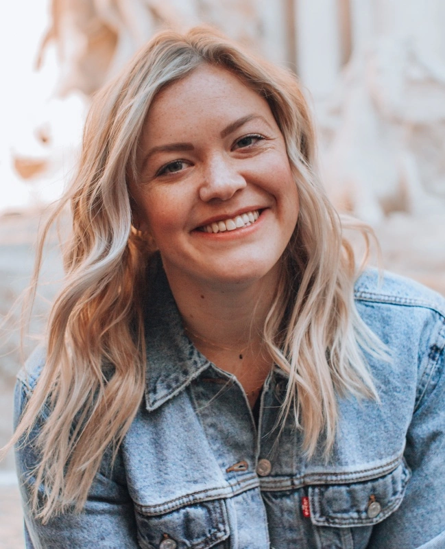 Woman with healthy smile after preventive dentistry